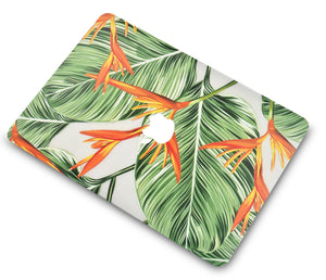 LuvCase Macbook Case -Flower Collection - Paradise Flower with Keyboard Cover, Screen Protector ,Sleeve ,USB Hub