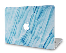 Load image into Gallery viewer, LuvCase Macbook Case - Marble Collection - Blue Marble 2