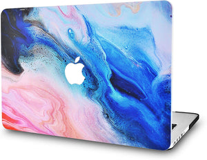 LuvCase Macbook Case Bundle - Paint Collection - Oil Paint 4 with Sleeve, Keyboard Cover and Screen Protector