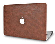 Load image into Gallery viewer, LuvCase Macbook Case - Leather Collection - Light Brown Leather