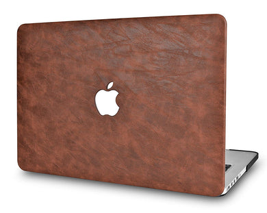 LuvCase Macbook Case - Leather Collection - Light Brown Leather