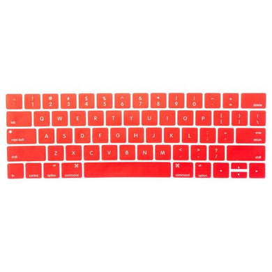 LuvCase Macbook US/CA Keyboard Cover - Color Collection - Red