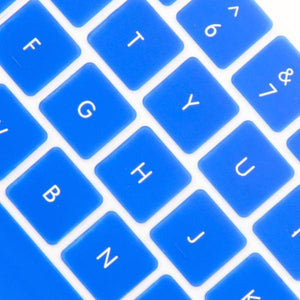 LuvCase Macbook US/CA Keyboard Cover - Color Collection - Blue