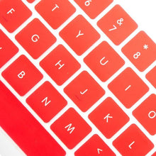 Load image into Gallery viewer, LuvCase Macbook US/CA Keyboard Cover - Color Collection - Red
