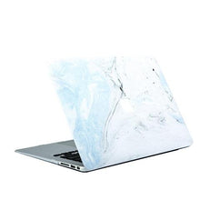 Load image into Gallery viewer, LuvCase Macbook Case - Marble Collection - Baby Blue Fossil