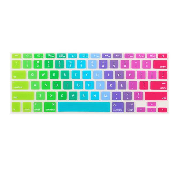 LuvCase Macbook US/CA Keyboard Cover - Color Collection - Rainbow
