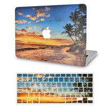 Load image into Gallery viewer, LuvCase Macbook Case - Color Collection -Sunset with Matching Keyboard Cover