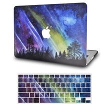 Load image into Gallery viewer, LuvCase Macbook Case - Color Collection -Meteor shower with Matching Keyboard Cover