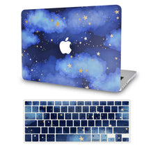 Load image into Gallery viewer, LuvCase Macbook Case - Color Collection -Stars with Matching Keyboard Cover