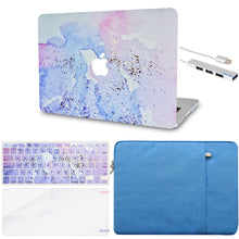 Load image into Gallery viewer, LuvCase Macbook Case - Color Collection - Vibes with Matching Keyboard Cover, Screen Protector ,Sleeve ,USB Hub