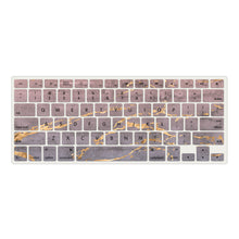 Load image into Gallery viewer, LuvCase Macbook Case Bundle - Marble Collection - Metal Marble with Keyboard Cover