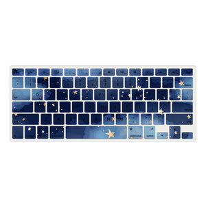LuvCase Macbook Case - Color Collection - Stars with Matching Keyboard Cover ,Screen Protector ,Sleeve