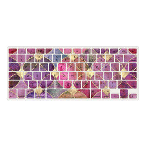 LuvCase Macbook Case - Color Collection -Dyed Tiles with Keyboard Cover and Sleeve