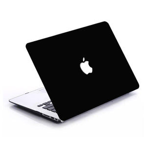 LuvCase Macbook Case Bundle - Macbook Case with Keyboard Cover - Color Collection - Black