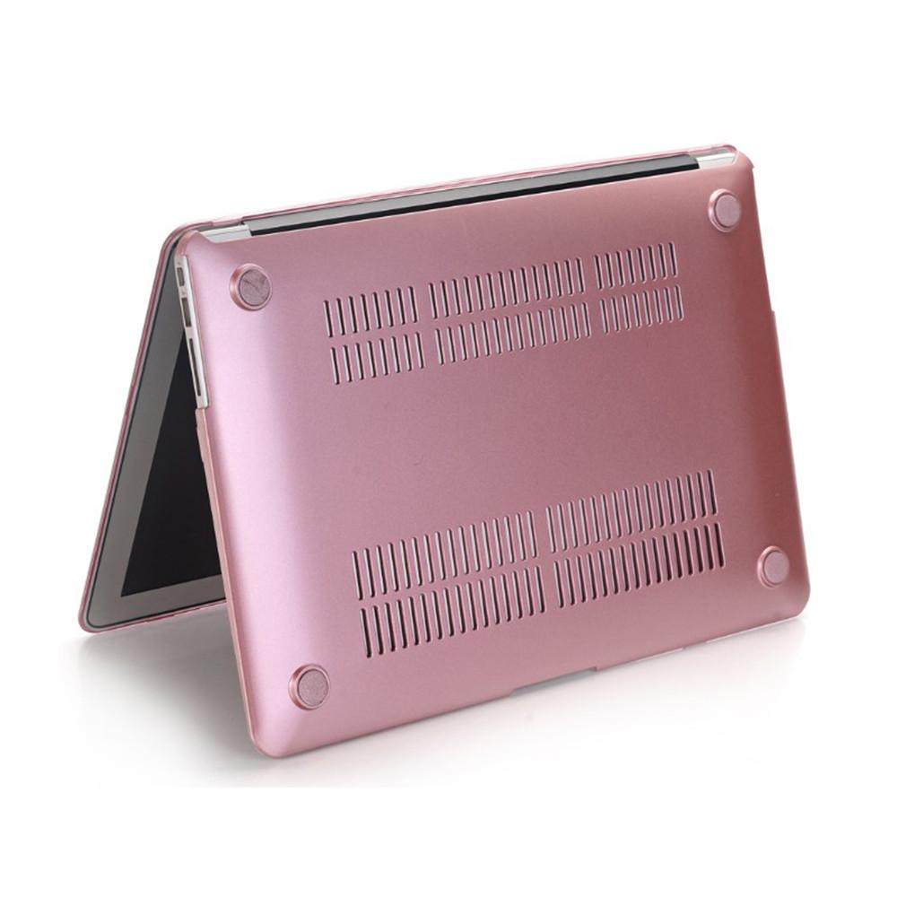 Rose Gold Macbook Air Case 11 Inch Pink Crocodile PU Leather Cover