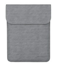 Load image into Gallery viewer, LuvCase Laptop Sleeve - Leather Collection - 13 inch - Dark Grey Vertical