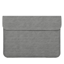 Load image into Gallery viewer, LuvCase Laptop Sleeve - Leather Collection - 13 inch - Dark Grey Horizontal