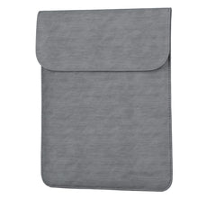 Load image into Gallery viewer, LuvCase Laptop Sleeve - Leather Collection - 13 inch - Dark Grey Vertical