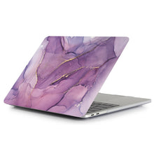 Load image into Gallery viewer, LuvCase Macbook Case Bundle - Marble Collection - Lavender Marble with US/CA Keyboard Cover, Dust Plug and Sleeve