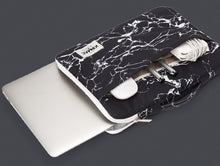 Load image into Gallery viewer, LuvCase Laptop Handbag Sleeve Case For Laptop 12&quot;,13&quot;,14&quot;,15&quot;,15.6&quot;,Bag For MacBook Air Pro 13.3,15,4 - Black Marble