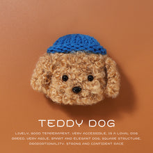 Load image into Gallery viewer, LuvCase AirPod Case - Knitted Collection - Teddy Fluffy