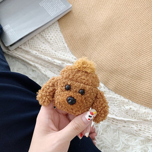 LuvCase AirPod Case - Knitted Collection - Teddy Fluffy