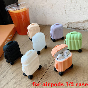 LuvCase AirPod Case - Color Collection - Mini Luggage
