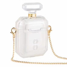 Load image into Gallery viewer, LuvCase Airpod Pro 3 Case - Luxury Transparent Perfume Bottle with Chain