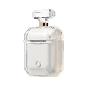 LuvCase Airpod Pro 3 Case - Luxury Transparent Perfume Bottle with Chain