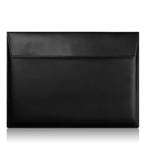 LuvCase Laptop PU Leather Envelope Sleeve Case For MacBook 13.3",15.4",11" - Black