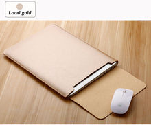 Load image into Gallery viewer, LuvCase Laptop Sleeve case PU Leather bag for 11 12 13 15.4 15.6 - Local gold
