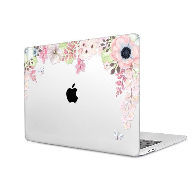 LuvCase Macbook Case - Floral Collection - Amaryllis