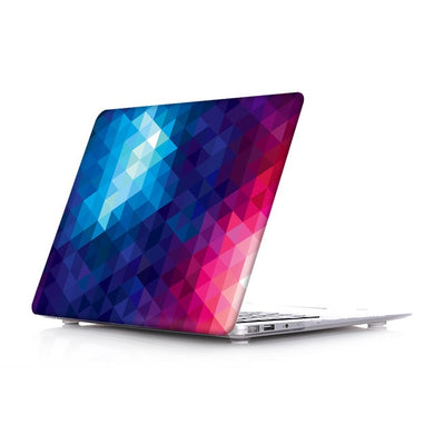 LuvCase Macbook Case - Paint Collection - Blue Red Ombre