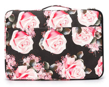 Load image into Gallery viewer, LuvCase Laptop Sleeve Case Waterproof Canvas with Pocket - Roses