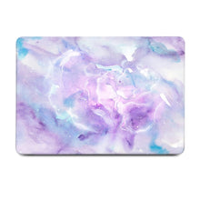 Load image into Gallery viewer, LuvCase Macbook Case Bundle - Macbook Case and Keyboard Cover - Marble Collection - Blue Purple Marble