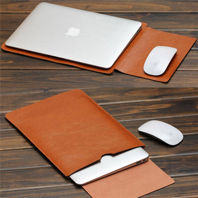 LuvCase Macbook / Notebook Leather Sleeve Pouch Case