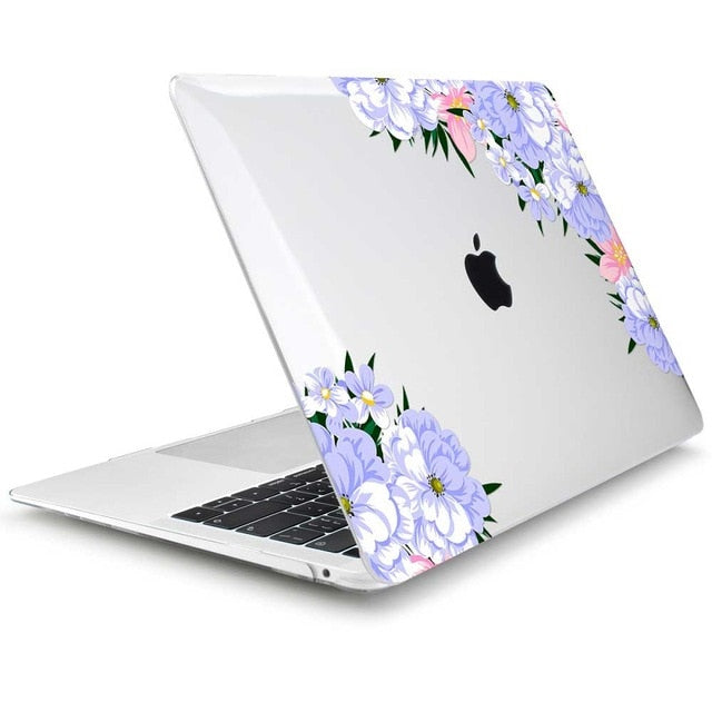 LuvCase Macbook Case - Floral Collection - Poppy