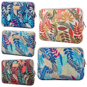 LuvCase Macbook / Laptop Sleeve - Flower Collection - Flowers and Leaves