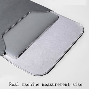 LuvCase Macbook Sleeve - Leather Collection - Dark Grey