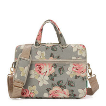 Load image into Gallery viewer, LuvCase Laptop Canvas Sleeve Shoulder Messenger Bag Case for 12/ 13/14/15 Inch - China Roses