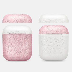 LuvCase AirPod Case - Color Collection - Glitter White / Glitter Pink