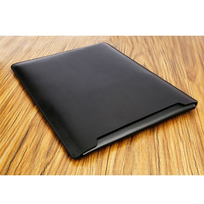LuvCase Laptop Sleeve case PU Leather bag for 11 12 13 15.4 15.6 - Black