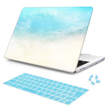 Load image into Gallery viewer, LuvCase Macbook Case Bundle - Macbook Case and Keyboard Cover - Paint Collection - beach paint