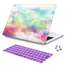 Load image into Gallery viewer, LuvCase Macbook Case Bundle - Macbook Case and Keyboard Cover - Paint Collection - Sky Paint