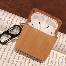 Load image into Gallery viewer, LuvCase AirPods Case With hook - Wood Collection - Red Pear Wood