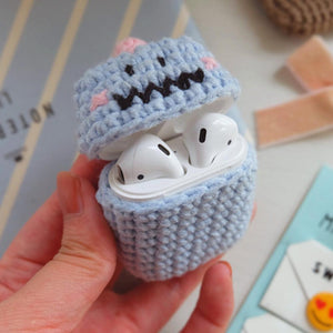 LuvCase AirPods Case - Knitted Collection - Dinosaur
