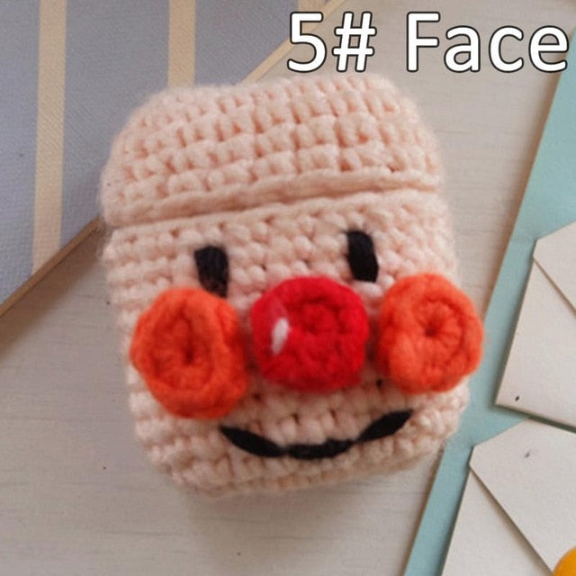 LuvCase AirPods Case - Knitted Collection - Face