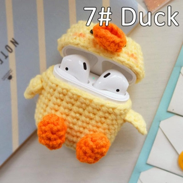 LuvCase AirPods Case Knitted Collection Duck – Luvcase