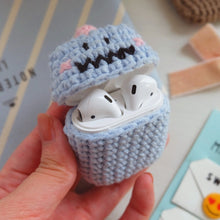 Load image into Gallery viewer, LuvCase AirPods Case - Knitted Collection - Dinosaur