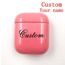 Load image into Gallery viewer, LuvCase Airpod Case - Color Collection - Customize your Name or Logo